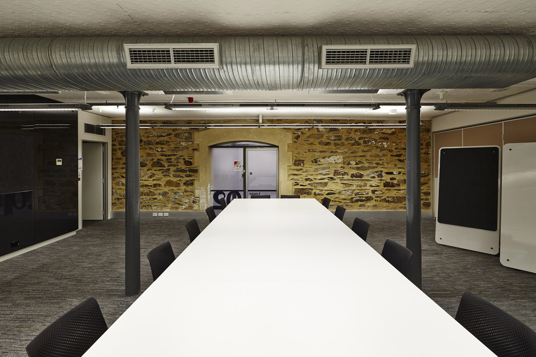 Room set up for a meeting